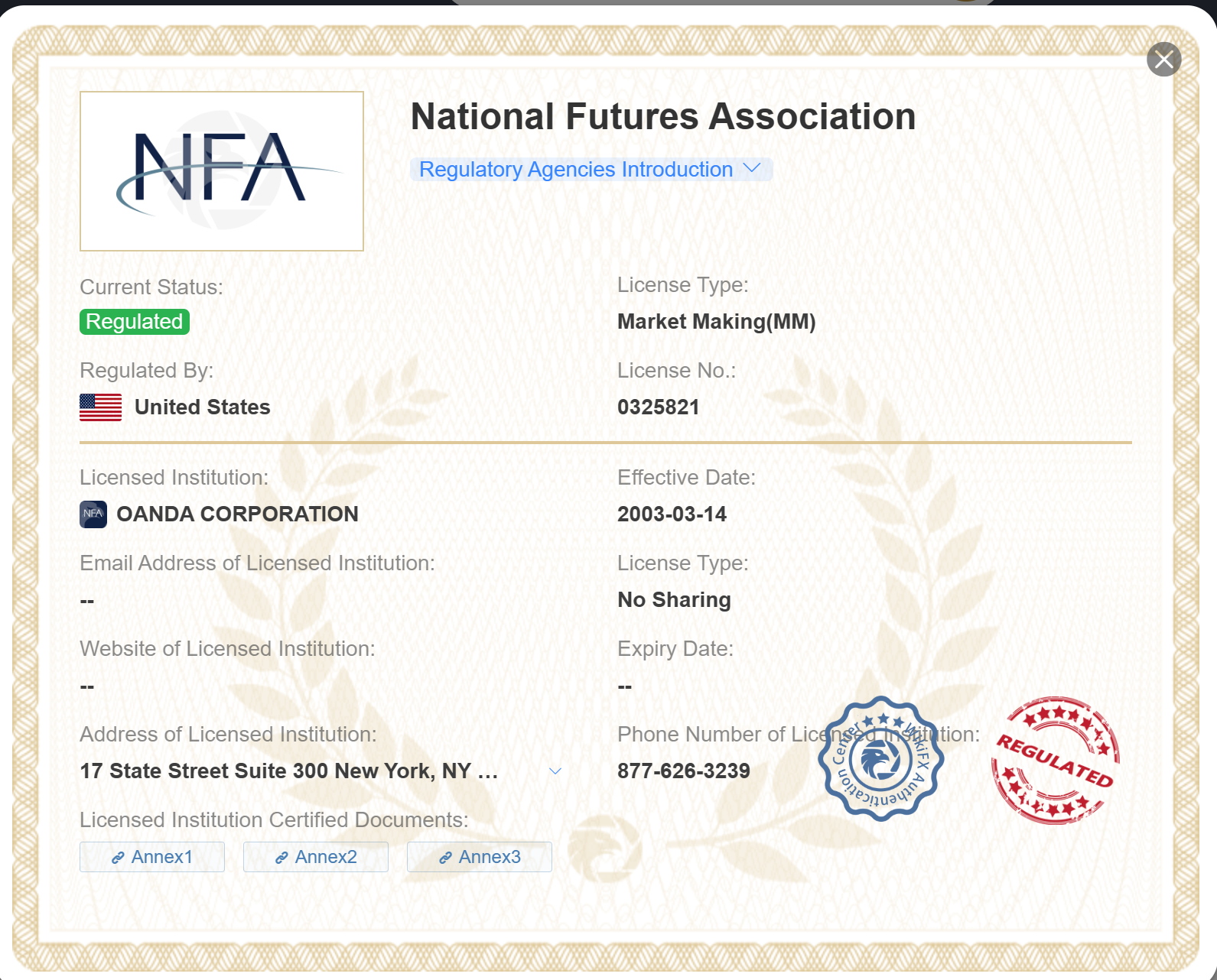 Licencia NFA