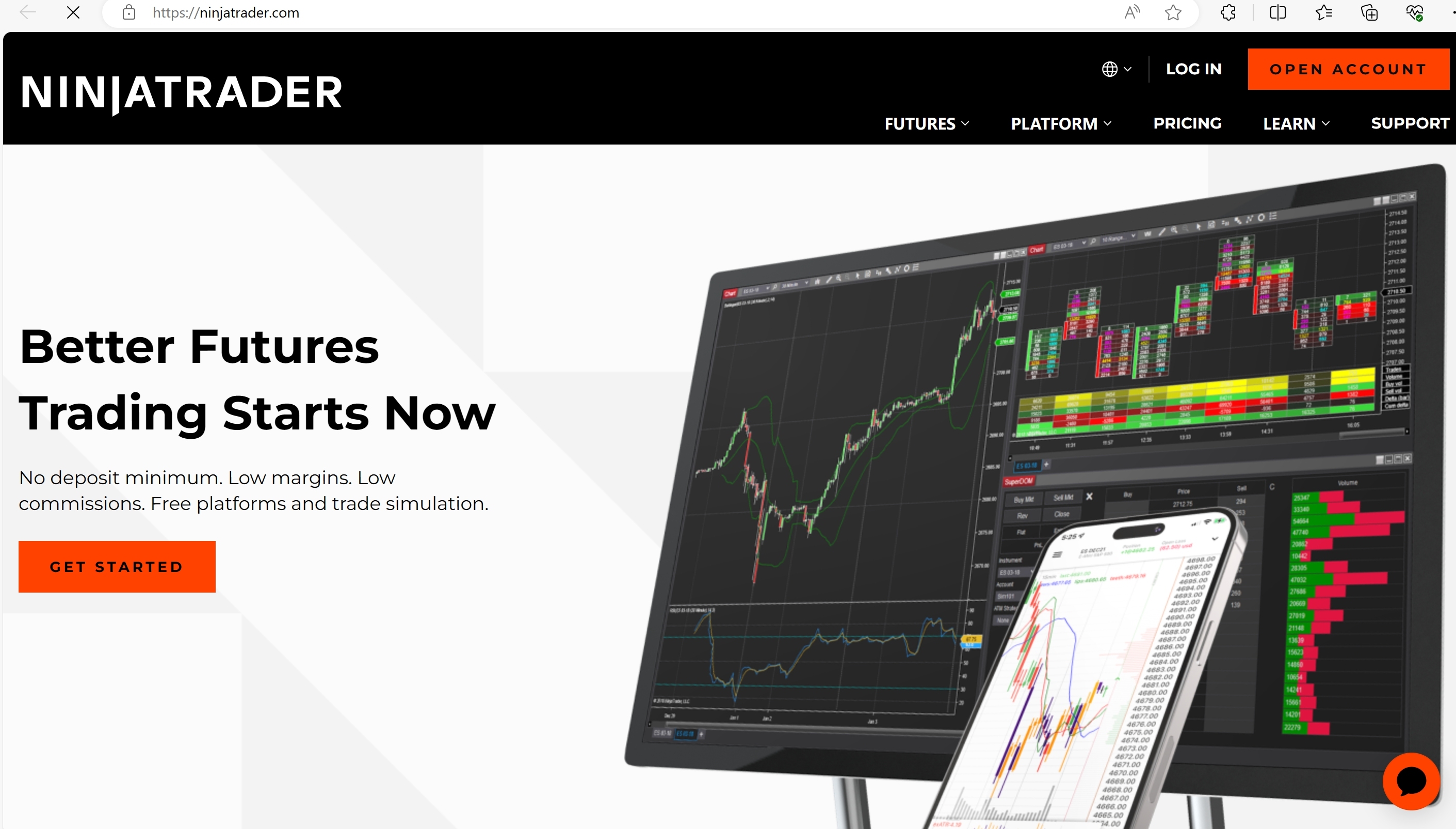 NinjaTrader automated trading