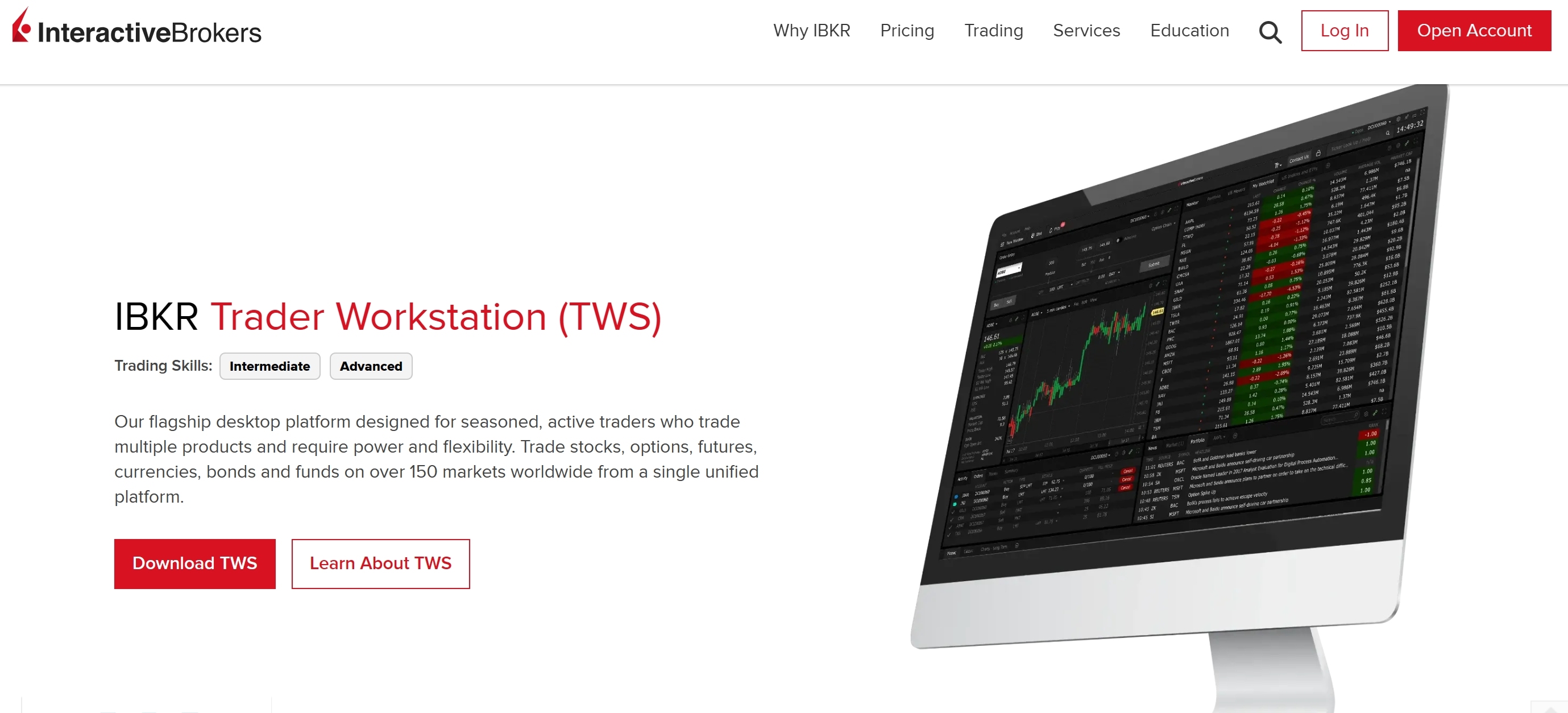 Interactive Brokers (IB) automated platform