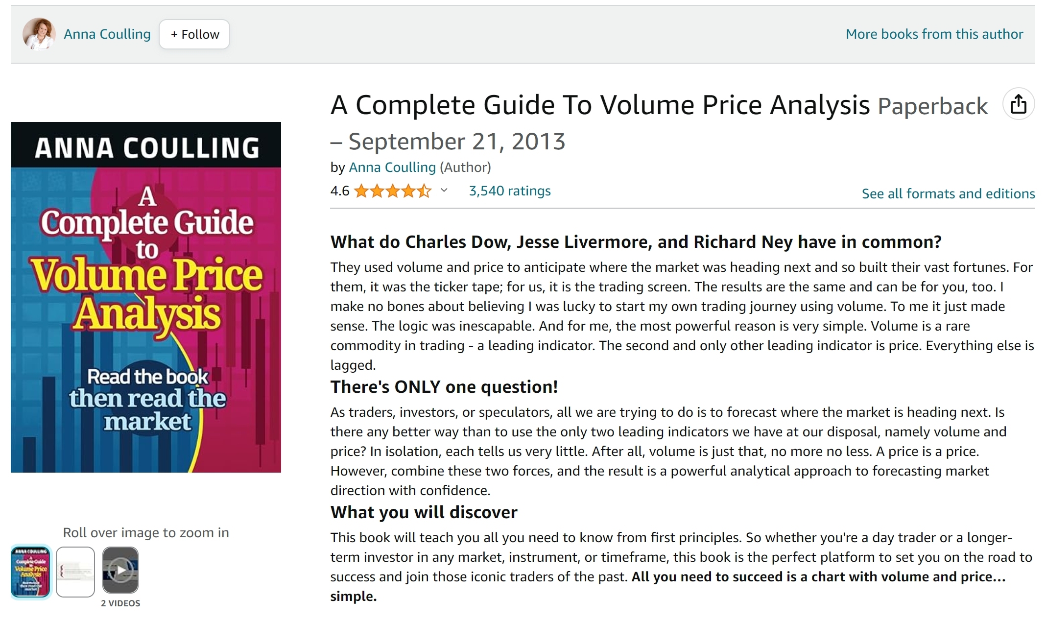A Complete Guide to Volume Price Analysis' and 'Forex For Beginners