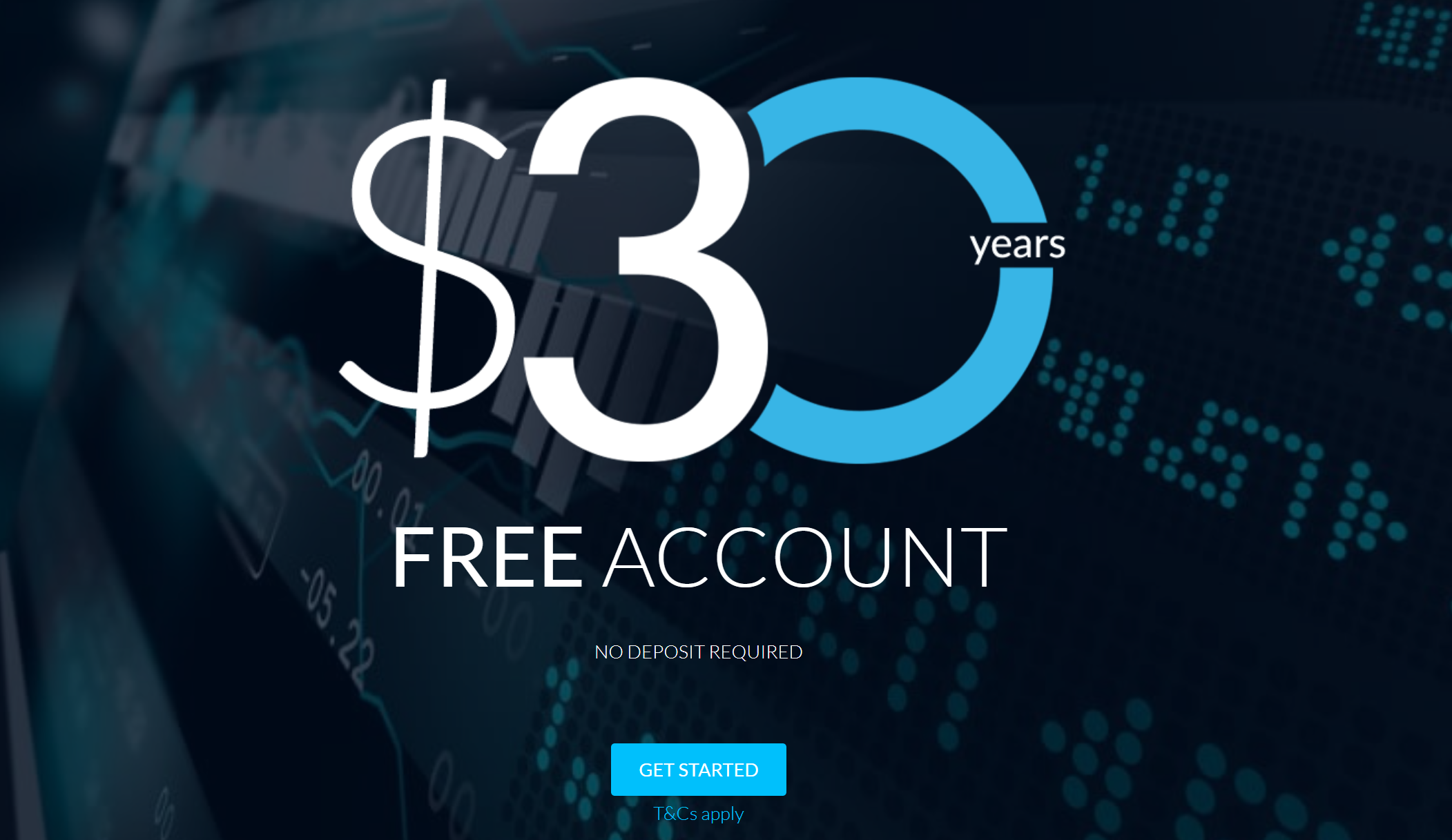 $30 welcome bonus  