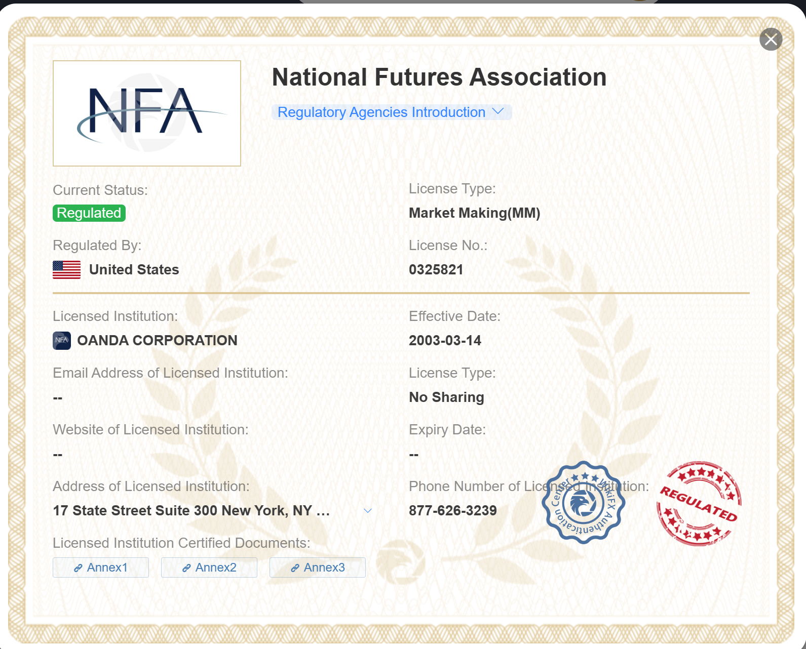 NFA license