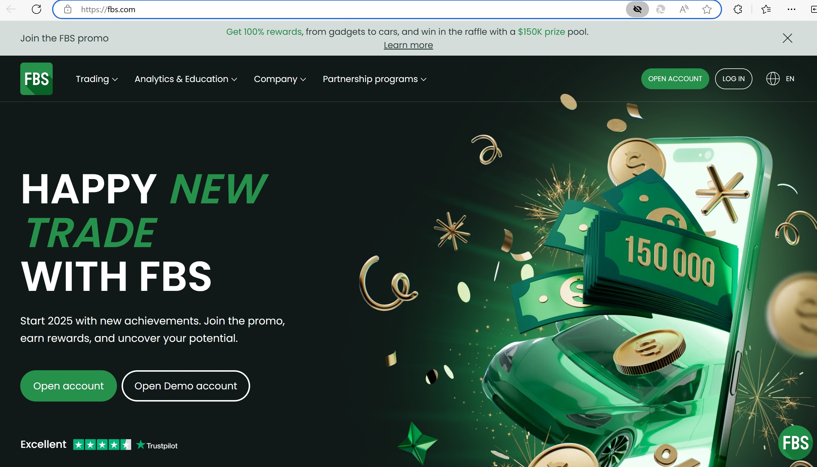 FBS's homepage