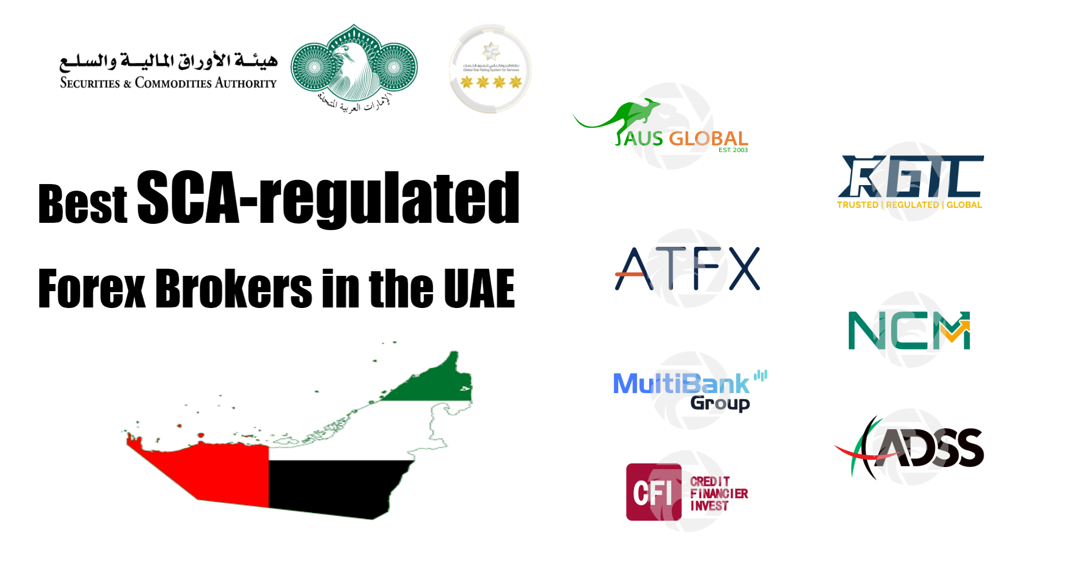 Best SCA-regulated Forex Brokers in the United Arab Emirates