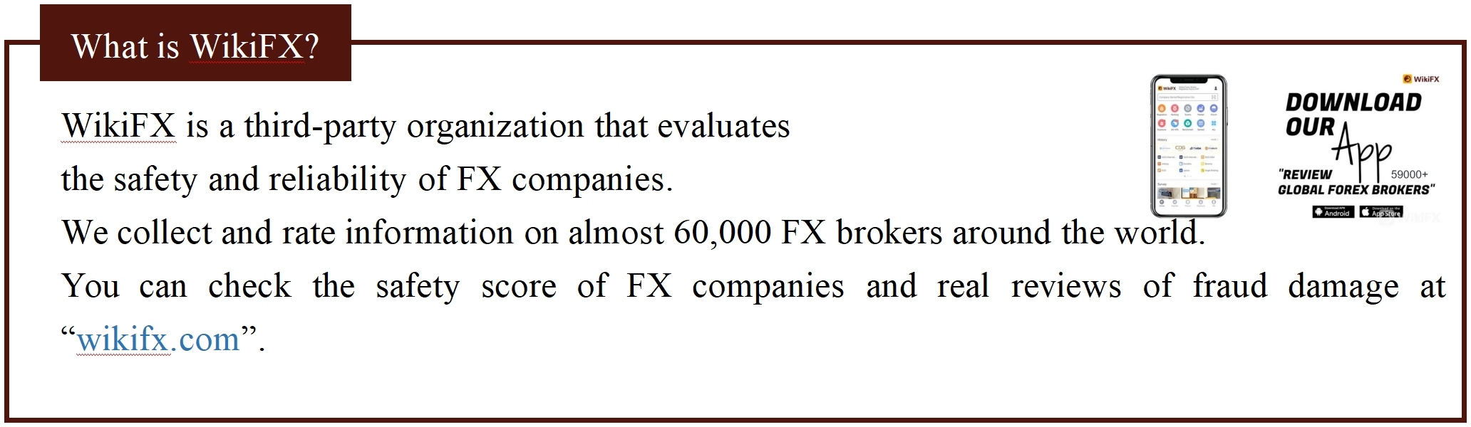 What is WikiFX?